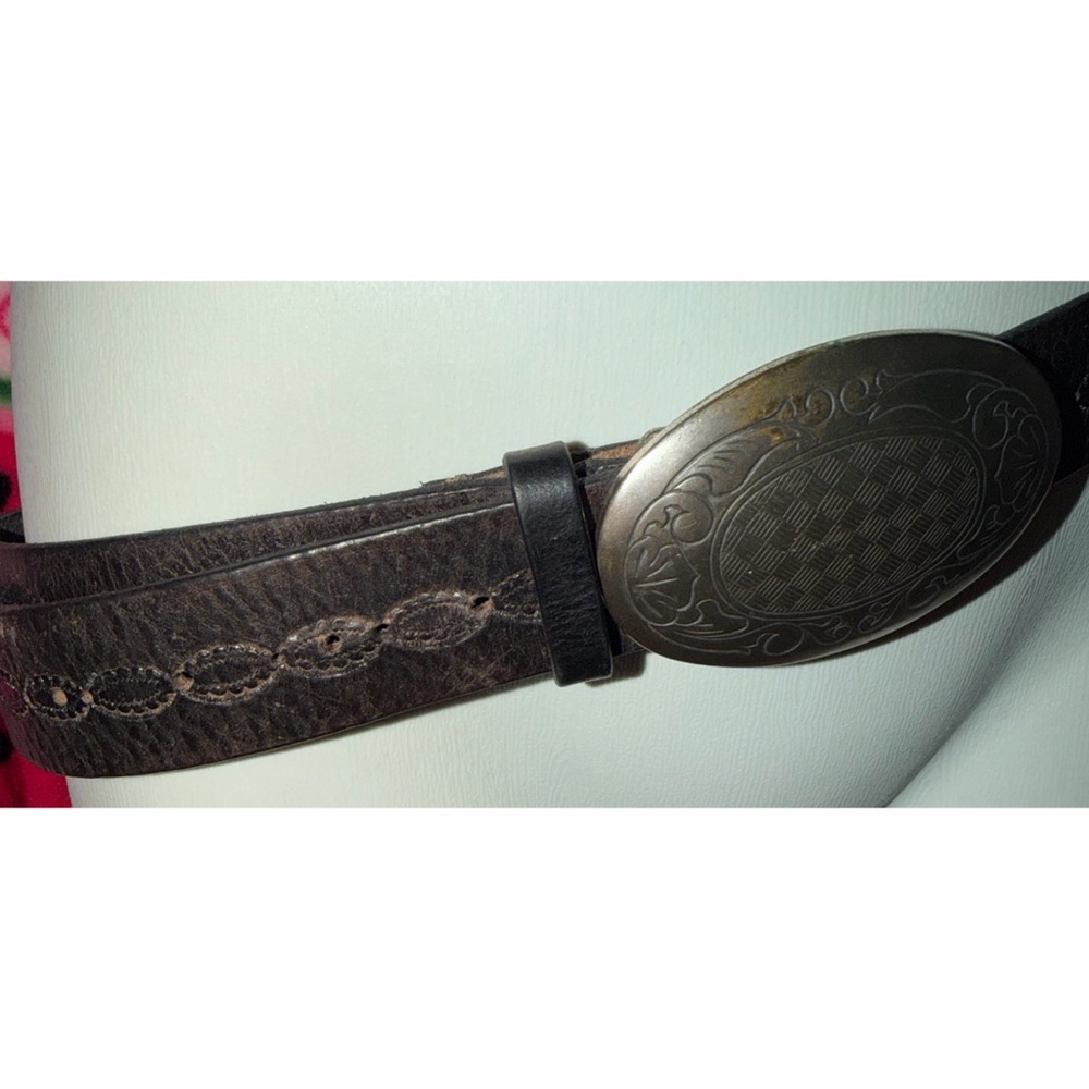 🖤 American Eagle Outfitters Western Leather Belt - Picture 2 of 6